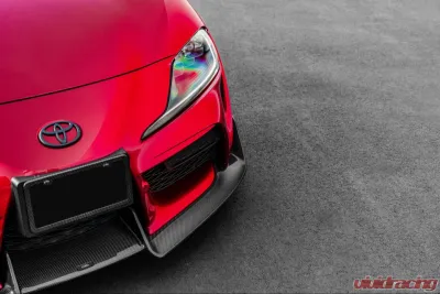 ADRO USA Glossy Wet Carbon Fiber Front Lip Toyota GR Supra A90 2020-2024 - A18A20-1201