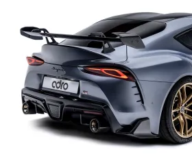 ADRO USA Glossy Wet Carbon Fiber Rear Winglets Toyota GR Supra A90 2020-2024