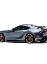 ADRO USA Glossy Wet Carbon Fiber Rear Winglets Toyota GR Supra A90 2020-2024                                     - A18A20-1301 - Image 4