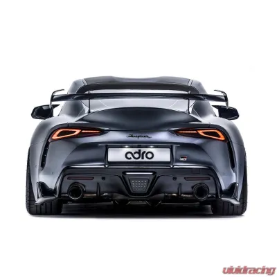 ADRO USA Glossy Wet Carbon Fiber Rear Winglets Toyota GR Supra A90 2020-2024 - A18A20-1301