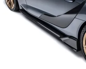 ADRO USA Glossy Wet Carbon Fiber Side Skirts Toyota GR Supra A90 2020-2024