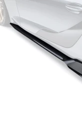 ADRO USA Glossy Wet Carbon Fiber Side Skirts Toyota GR Supra A90 2020-2024                                     - A18A20-1401 - Image 2