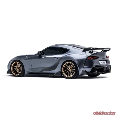 ADRO USA Glossy Wet Carbon Fiber Side Skirts Toyota GR Supra A90 2020-2024 - A18A20-1401
