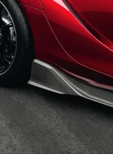 ADRO USA Glossy Wet Carbon Fiber Side Skirts Toyota GR Supra A90 2020-2024                                     - A18A20-1401 - Image 10