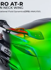 ADRO USA Glossy Wet Carbon Fiber AT-R Swan Neck Wing Toyota GR Supra A90 2020-2024                                     - A18A20-1501 - Image 9