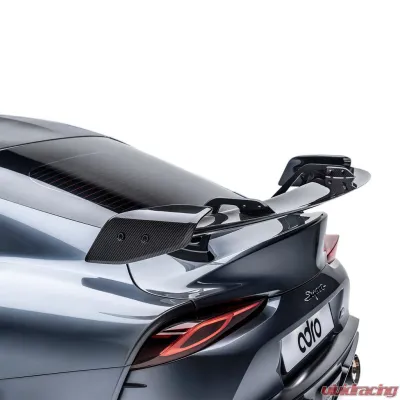 ADRO USA Glossy Wet Carbon Fiber AT-R Swan Neck Wing Toyota GR Supra A90 2020-2024 - A18A20-1501