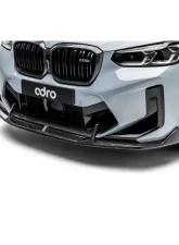 ADRO USA Carbon Fiber Front Lip BMW F97 X3M 2019-2024                                     - A14AB10-1201 - Image 3