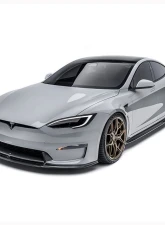 ADRO USA Carbon Fiber Front Lip Tesla Model S 2021+                                     - A15A30-1201 - Image 3