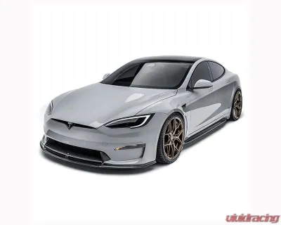 ADRO USA Carbon Fiber Front Lip Tesla Model S 2021+ - A15A30-1201