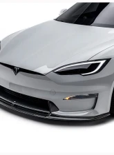 ADRO USA Carbon Fiber Front Lip Tesla Model S 2021+                                     - A15A30-1201 - Image 4