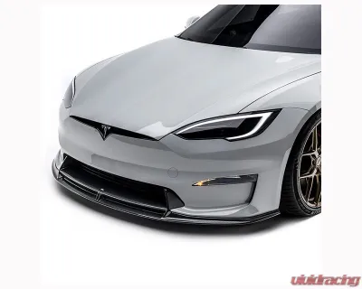 ADRO USA Carbon Fiber Front Lip Tesla Model S 2021+ - A15A30-1201