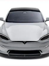 ADRO USA Carbon Fiber Front Lip Tesla Model S 2021+                                     - A15A30-1201 - Image 6