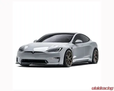 ADRO USA Carbon Fiber Front Lip Tesla Model S 2021+ - A15A30-1201