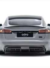 ADRO USA Carbon Fiber Rear Diffuser Tesla Model S 2022+                                     - A15A30-1301 - Image 6