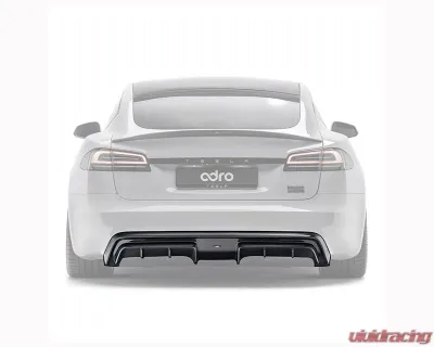 ADRO USA Carbon Fiber Rear Diffuser Tesla Model S 2022+ - A15A30-1301