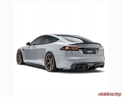 ADRO USA Carbon Fiber Rear Diffuser Tesla Model S 2022+ - A15A30-1301