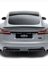 ADRO USA Carbon Fiber Rear Diffuser Tesla Model S 2022+                                     - A15A30-1301 - Image 5