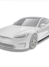 ADRO USA Carbon Fiber Side Skirt Tesla Model S 2022+                                     - A15A30-1401 - Image 2