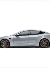 ADRO USA Carbon Fiber Side Skirt Tesla Model S 2022+                                     - A15A30-1401 - Image 3