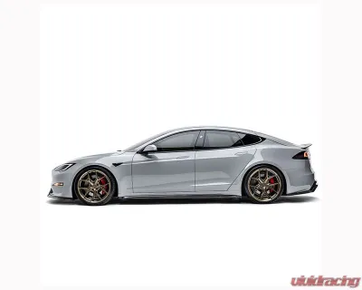 ADRO USA Carbon Fiber Side Skirt Tesla Model S 2022+ - A15A30-1401