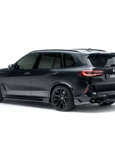 ADRO USA Prepreg Carbon Fiber Side Skirts for BMW X5M F95 2020-2023                                     - A14AB20-1401 - Image 4