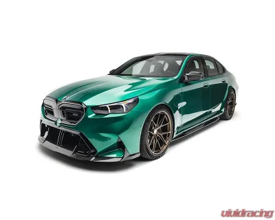 ADRO USA Carbon Fiber Front Lip for 2015-2020 Ford Mustang, A14B30-1201, 3K Weave Finish - A14B30-1201