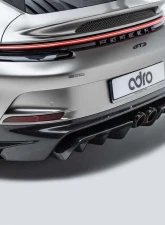 ADRO Carbon Fiber Rear Diffuser Porsche 992.1 GT3 2022-2024                                     - A23A10-1311 - Image 5