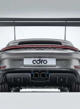 ADRO Carbon Fiber Rear Diffuser Porsche 992.1 GT3 2022-2024                                     - A23A10-1311 - Image 6