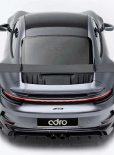 ADRO Carbon Fiber Rear Diffuser Porsche 992.1 GT3 2022-2024                                     - A23A10-1311 - Image 9
