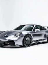 ADRO Carbon Fiber Front Splitter Porsche 992.1 GT3 2022-2024                                     - A23A10-1201 - Image 4
