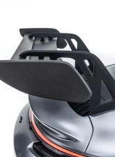 ADRO Carbon Fiber Swan Neck Wing Porsche 992.1 GT3 2022-2024                                     - A23A10-1501 - Image 2