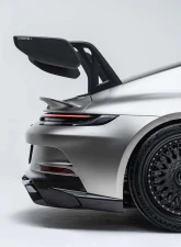 ADRO Carbon Fiber Swan Neck Wing Porsche 992.1 GT3 2022-2024                                     - A23A10-1501 - Image 3