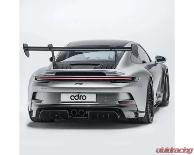 ADRO Carbon Fiber Swan Neck Wing Porsche 992.1 GT3 2022-2024 - A23A10-1501