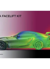 ADRO USA Glossy Wet Carbon Fiber Side Skirts V2 Toyota GR Supra A90 2020-2024                                     - A18A20-1402 - Image 12
