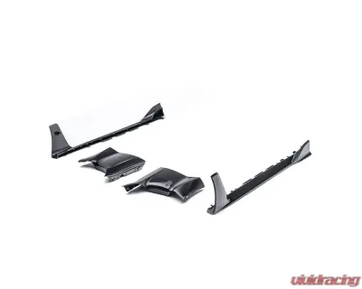 ADRO USA Glossy Wet Carbon Fiber Side Skirts V2 Toyota GR Supra A90 2020-2024 - A18A20-1402