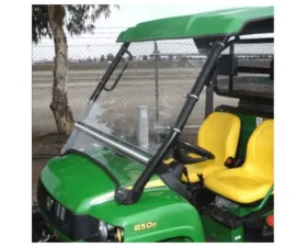 FalconRidge Folding Front Windshield John Deere Gator HPX | XUV 620i | 625i | 825i | 825m | 850d | 855d 50-40098