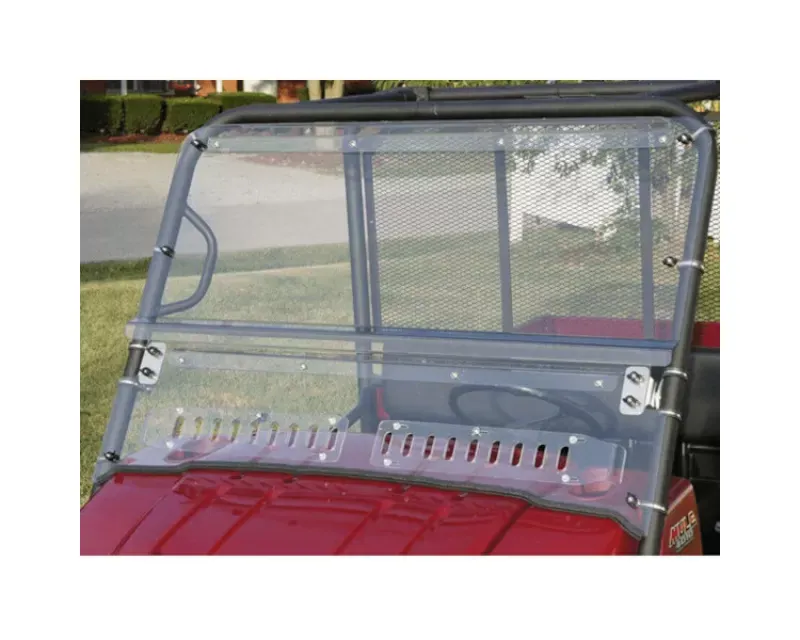 FalconRidge Aero-Vent Folding Front Windshield Kawasaki Mule 4000 Trans | 4010 Trans 2009-2021 - 50-40121