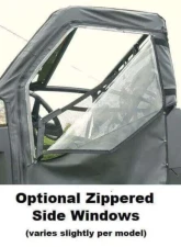 FalconRidge Soft Doors with Zipper John Deere Gator 2013-2022                                     - 52-10068-Z - Image 4