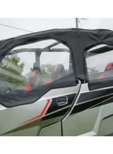 FalconRidge Soft Doors with Zipper Polaris General 4 1000 | XP 4 1000 2017-2023                                     - 52-10160-Z - Image 2