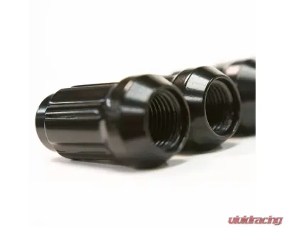 FalconRidge 3/8-24 Black 16 Pack Splined with Key Lug Nut - 80-10133