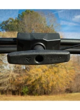 Falcon Ridge Velocity Flip Up Windshield Polaris Full Size Pro-fit Ranger - 1/4 Hard Coated Polycarbonate                                     - 50-50219KIT - Image 12