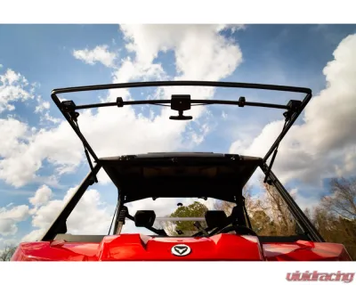 Falcon Ridge Velocity Flip Up Windshield Polaris Full Size Pro-fit Ranger - 1/4 Hard Coated Polycarbonate - 50-50219KIT