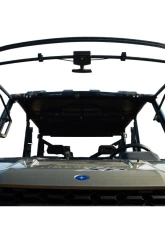 Falcon Ridge Velocity Flip Up Windshield Polaris Full Size Pro-fit Ranger - 1/4 Hard Coated Polycarbonate                                     - 50-50219KIT - Image 5