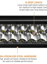 Falcon Ridge 12" Summit Double Row LED Light Bar                                     - 55-20631 - Image 4