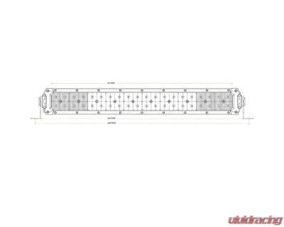 Falcon Ridge 20" Summit Double Row LED Light Bar - 55-20632