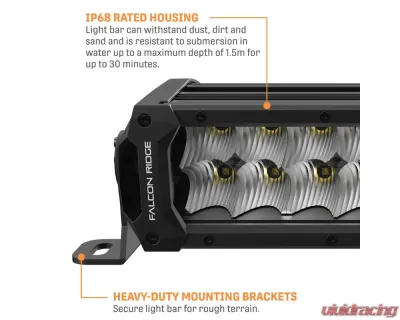 Falcon Ridge 30" Summit Double Row LED Light Bar - 55-20633