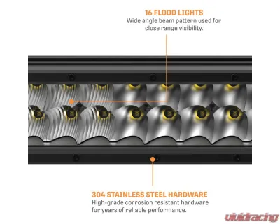 Falcon Ridge 30" Summit Double Row LED Light Bar - 55-20633