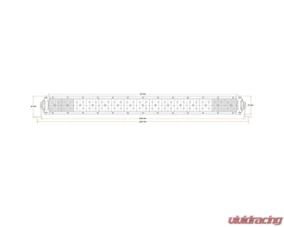 Falcon Ridge 30" Summit Double Row LED Light Bar - 55-20633