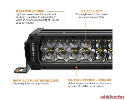 Falcon Ridge 20" Summit HIT LED Light Bar - 55-20635