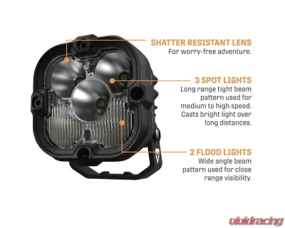 Falcon Ridge 3" Summit Pod Light (Pair) - 55-20637